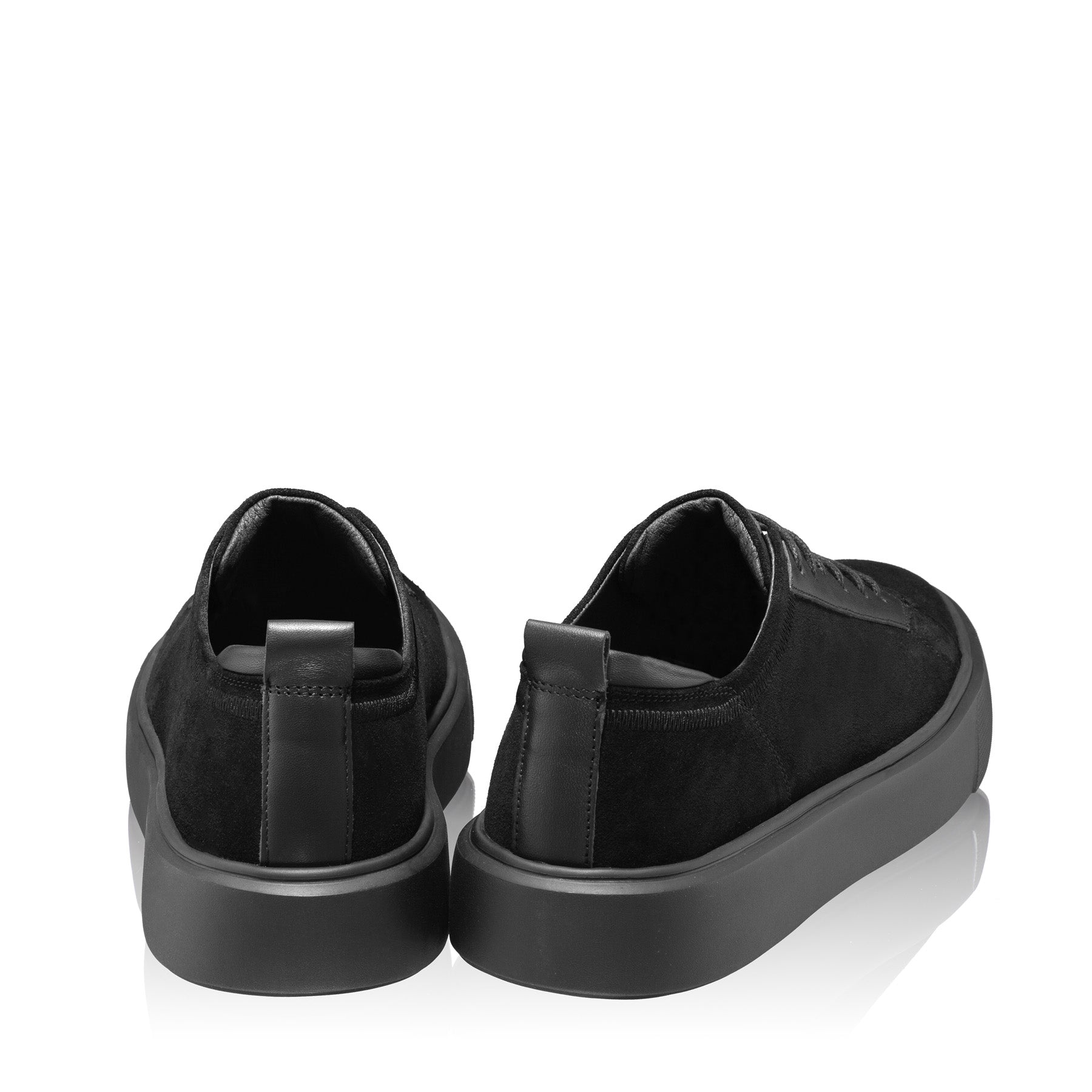 Pantofi sport barbati piele naturala negru 1192