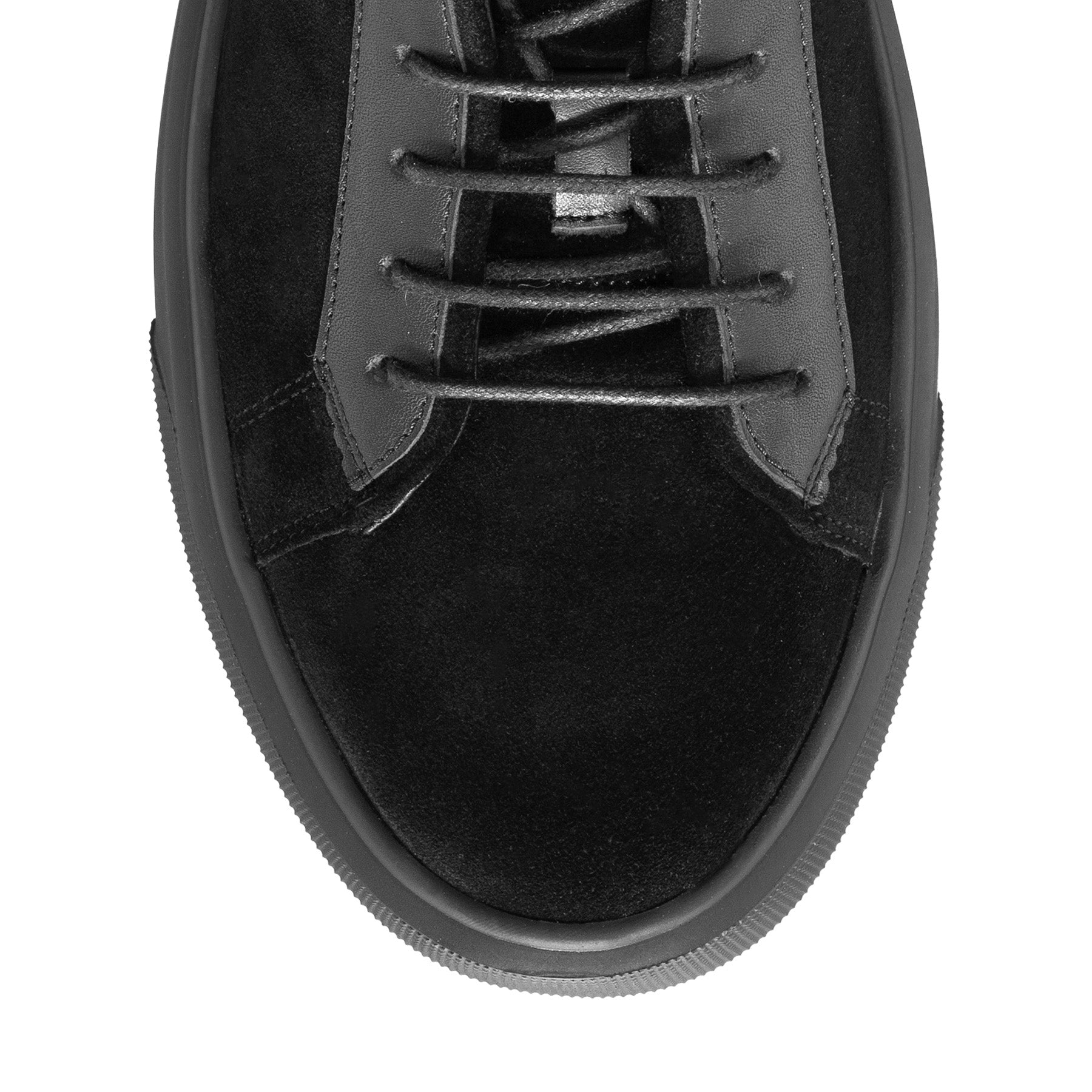 Pantofi sport barbati piele naturala negru 1192