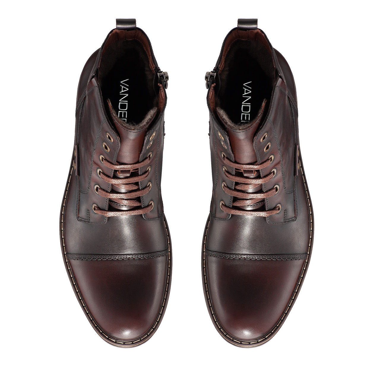 Ghete barbati piele natural maro 1159