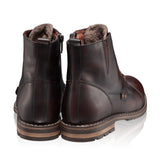 Ghete barbati piele natural maro 1159
