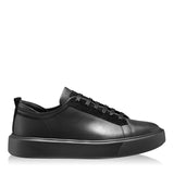Pantofi barbati sport piele naturala negru 1172