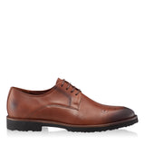 Pantofi barbati eleganti piele naturala maro 1402