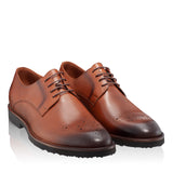 Pantofi barbati eleganti piele naturala maro 1402
