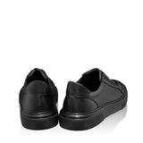 Pantofi barbati sport piele naturala negru 3218