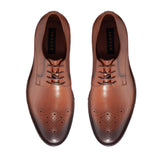 Pantofi barbati eleganti piele naturala maro 1402