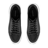 Pantofi barbati sport piele naturala negru 3224