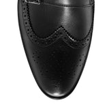 Pantofi Barbati eleganti piele naturala negru 1414