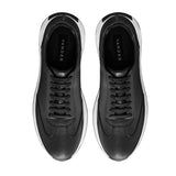 Pantofi barbati sport piele naturala negru 3214