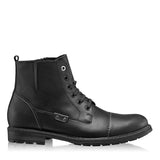 Ghete barbati piele naturala negru 1156