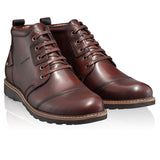 Ghete barbati piele naturala maro 1151